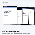 The AI Leverage Kit — playbook, prompt pack, 90-day roadmap, and toolstack vault