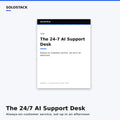 The 24/7 AI Support Desk — always-on customer service guide